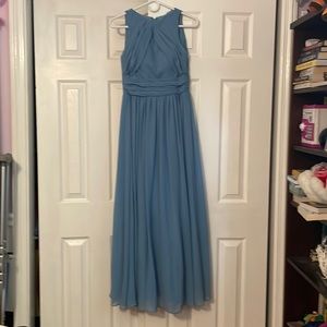 Light blue bridesmaid dress - small